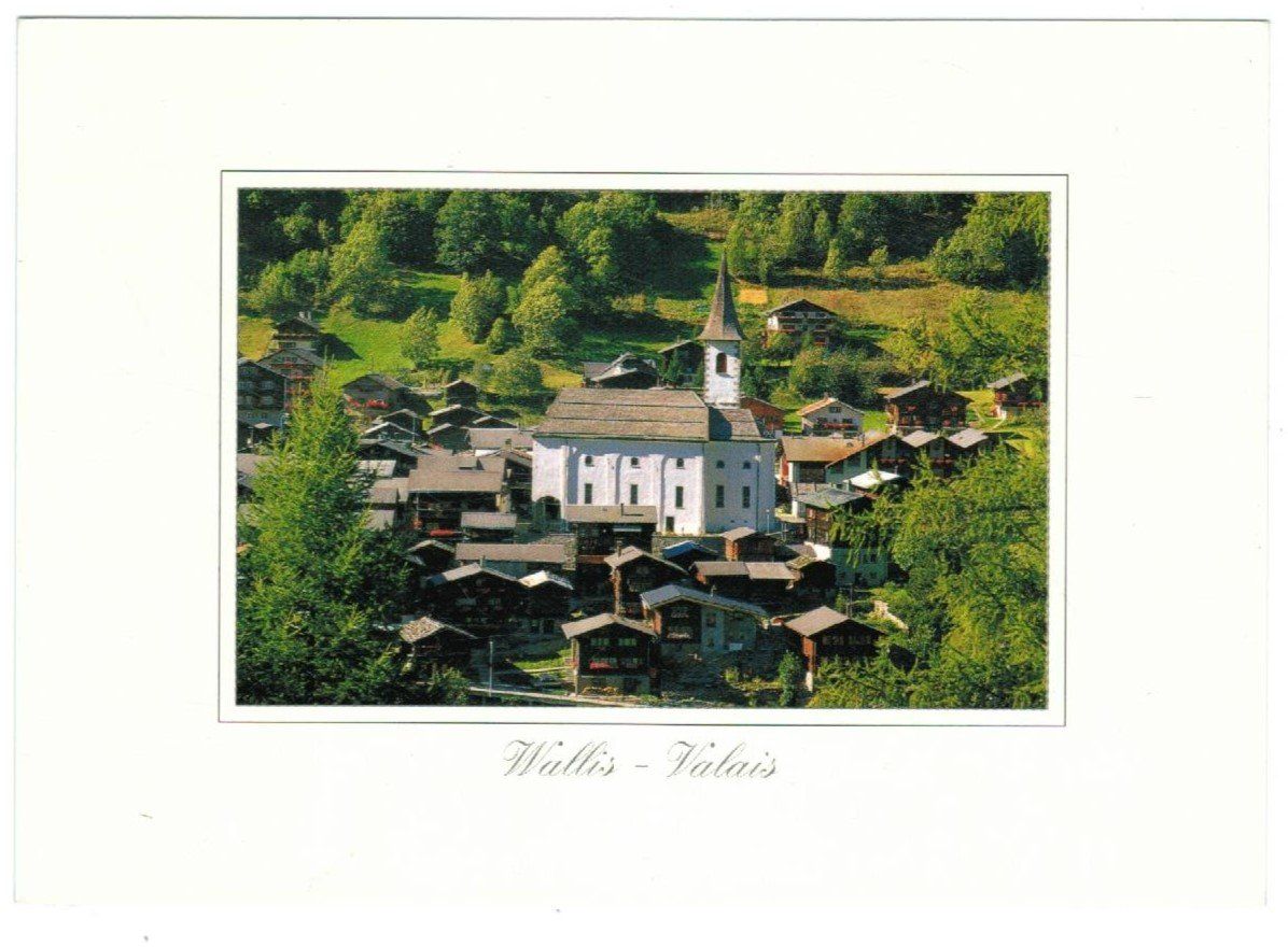 Ansichtskarten: AK Kippel im Lötschental VS – Gebraucht aus Zürich von Tolima194