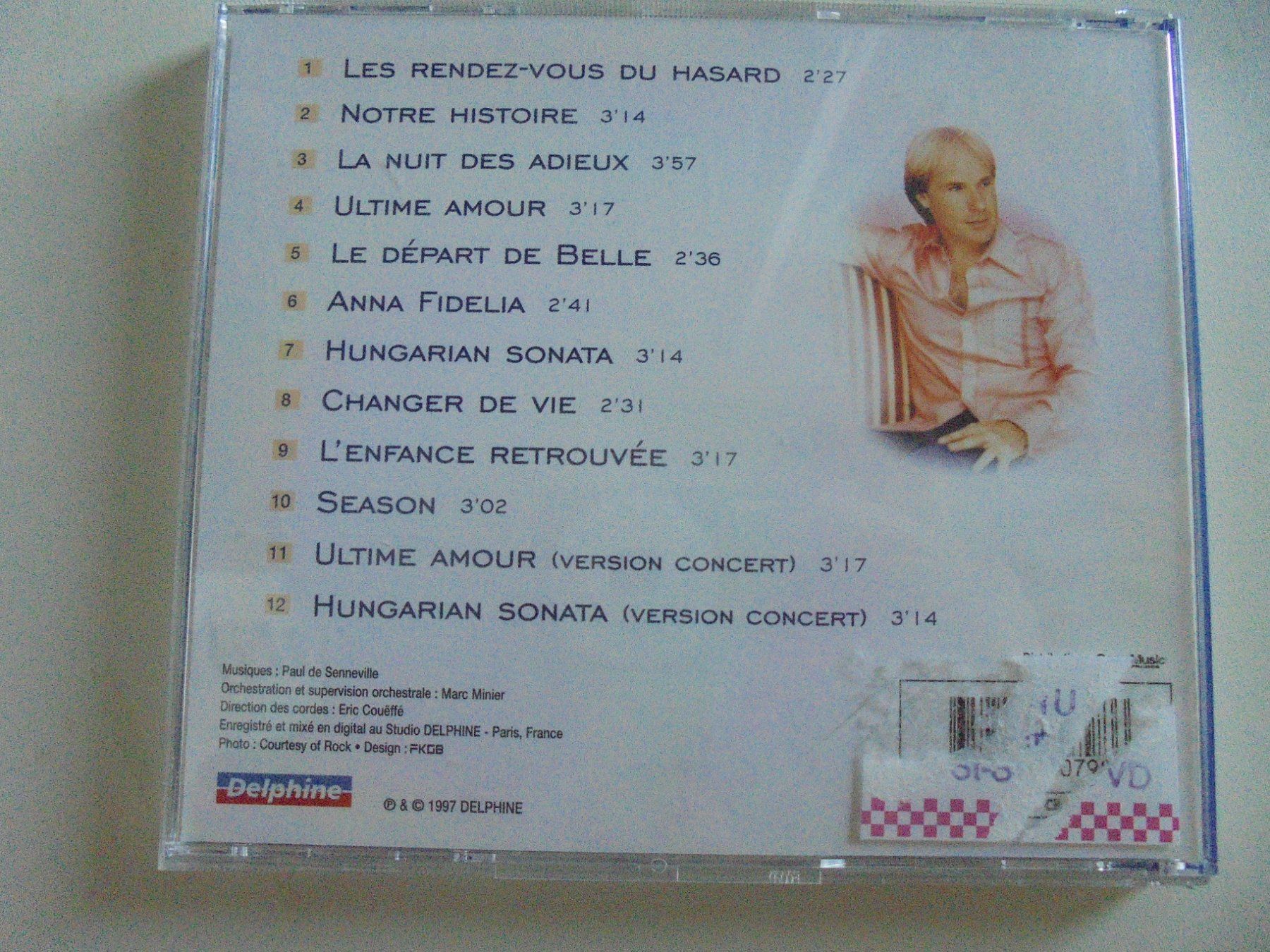 CDs: Richard Clayderman " les rendez-vous du hasard " EX – Gebraucht aus Crissier von Promopost 1