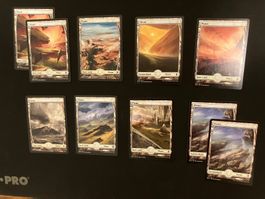 MTG Full Art Lands