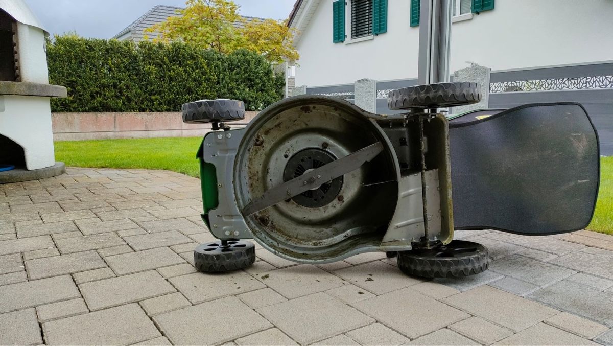 Rasenmäher: Rasenmäher Akku Okay  – Gebraucht aus Arni AG von  2