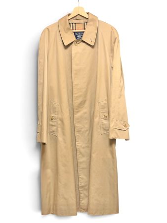 Burberrys Vintage – Manteau long beige – Doublure tartan