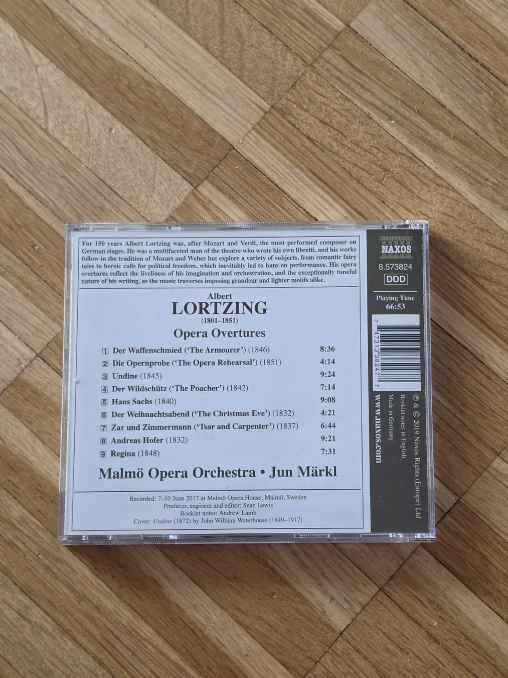 CDs: CD: Lortzing: Opera Overtures – Gebraucht aus Aesch BL von immon 1