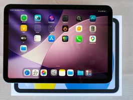 iPad 2022 (10. Gen), blau, WiFi, 64 GB, Display beschädigt