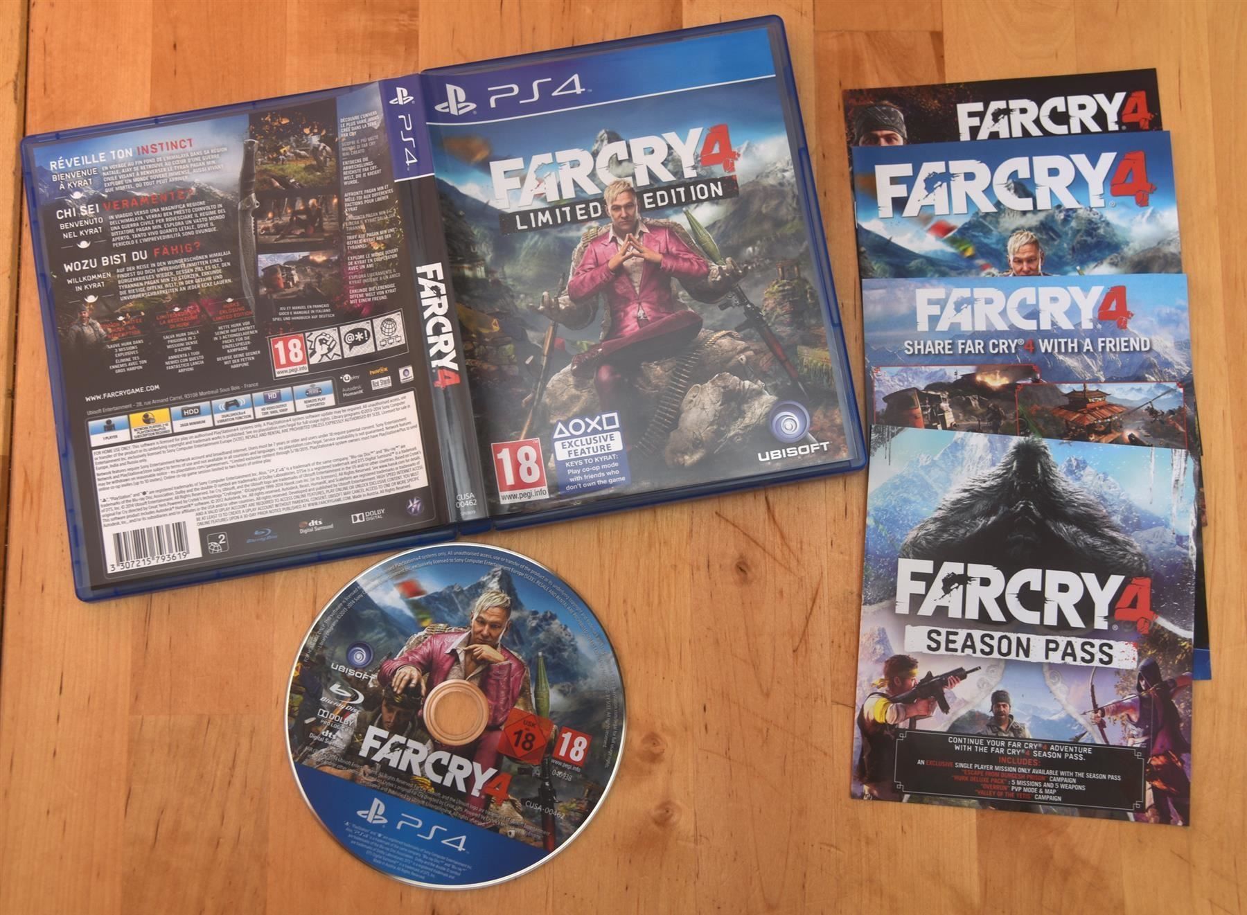Giochi: Far Cry 4 Limited Edition (CIB) PS4 – Usato da Frenkendorf venduto da Fionchen