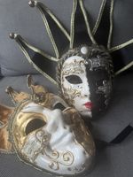 Venetian Mask, Hand Painted, Made in Italy