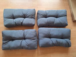 4 x Sitzkissen Lounge & 4 x Sitzlehnen Kissen VidaXL