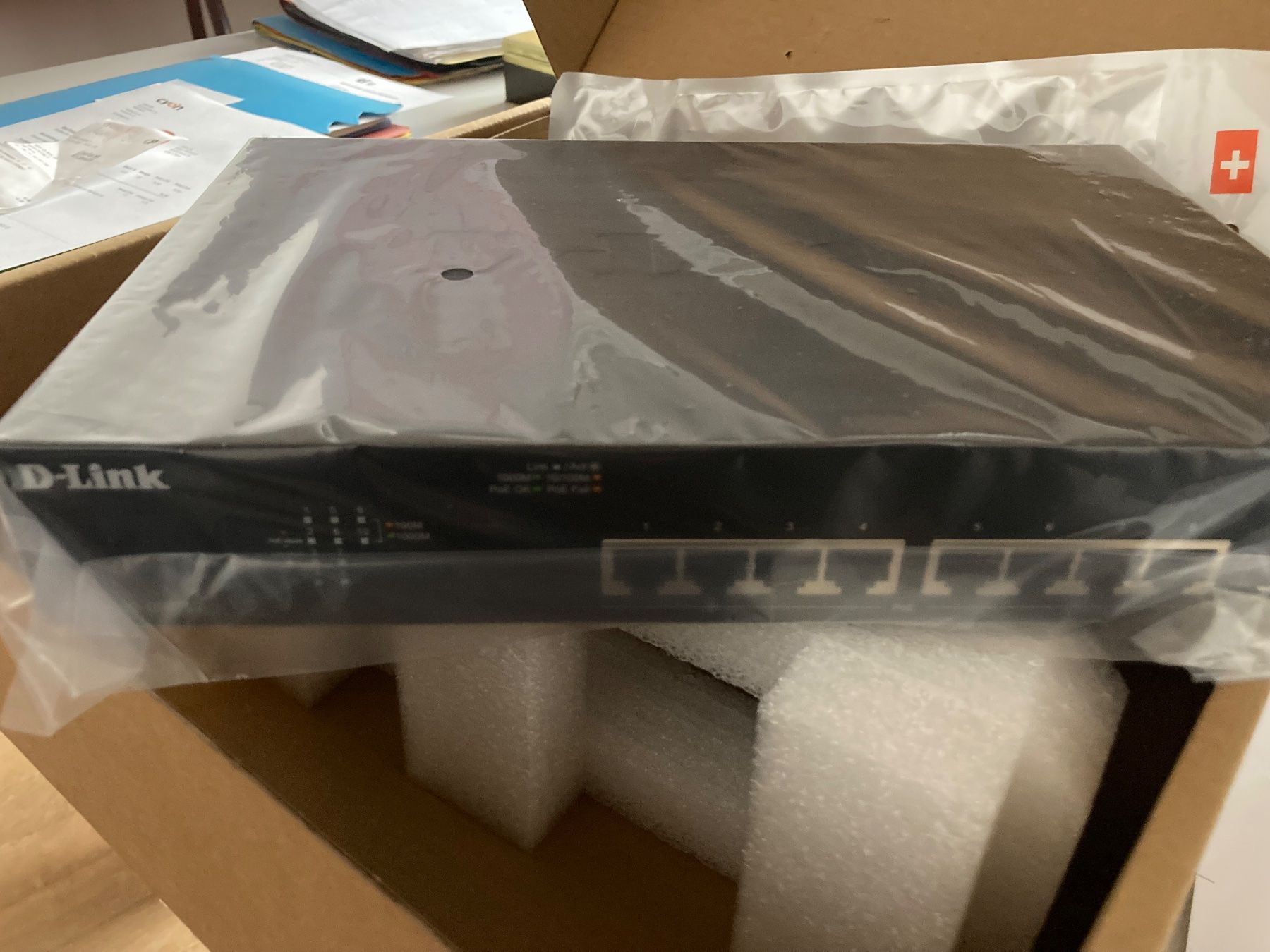 Dlink Hubs & Switches: D-Link Switch DGS-1100-10MPV2/E 8xGBit/2xSFP 19" Managed PoE – Neu (gemäss Beschreibung) aus Bioggio von edeschnede 3