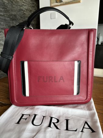 FURLA - Magnifique Sac en cuir Neuf!