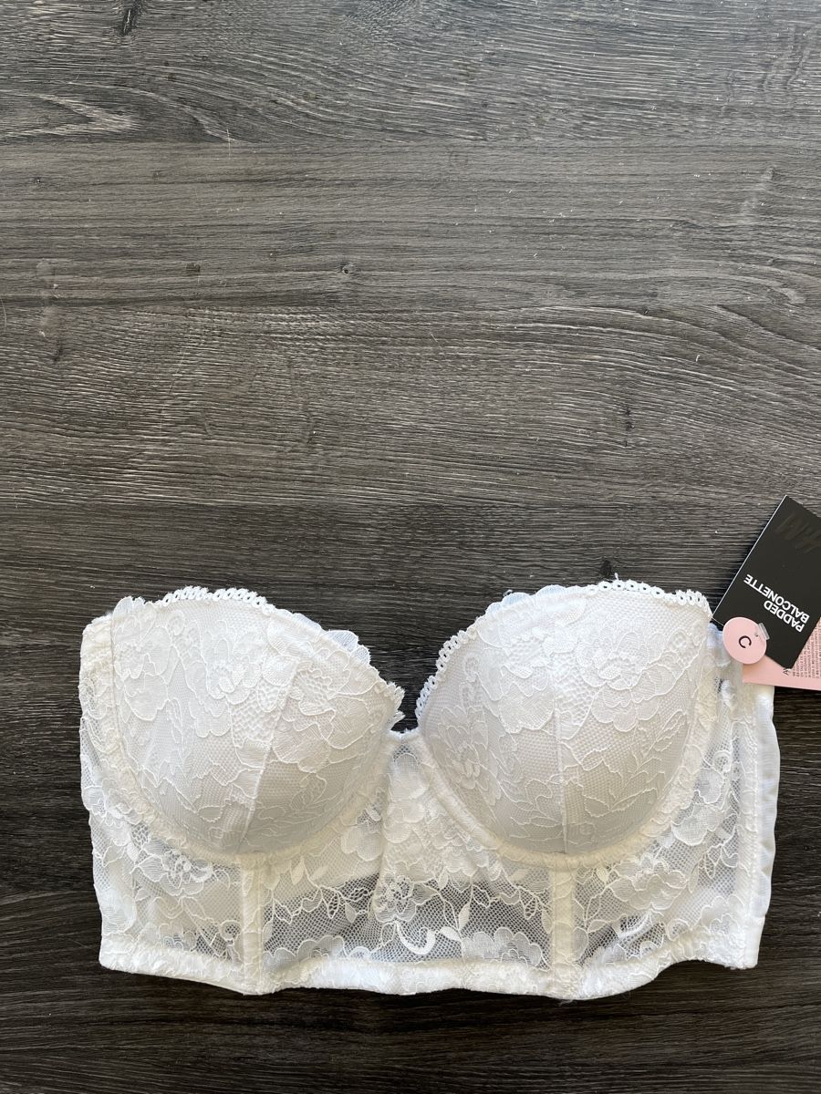 H&M Sonstige Unterwäsche: Balconette BH weiss Spitze NEU – Neu und originalverpackt aus Allschwil von MaloseS08