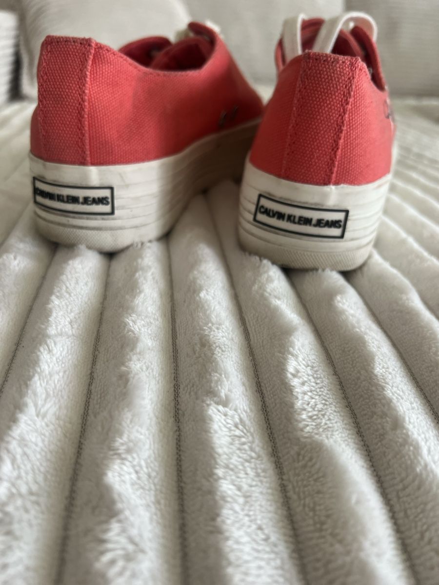 Calvin Klein Scarpe da donna: CALVIN KLEIN SNEAKERS PEACH GR 37 – Usato da Basel venduto da theo-g77 1