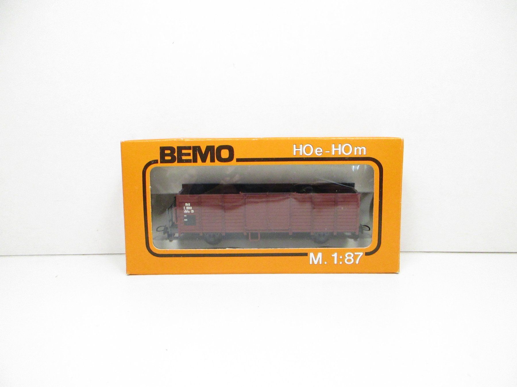 Bemo Modellini di ferrovie: Bemo H0m 2251 RhB Offener Güterwagen E 6668 – Nuovo e nell'imballaggio originale da Olten venduto da Heinrich875