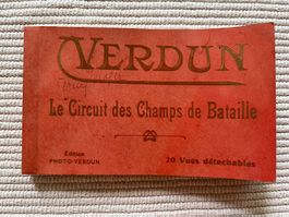 Verdun Le Circuit des Champs de Bataille 20 Cartes Postales