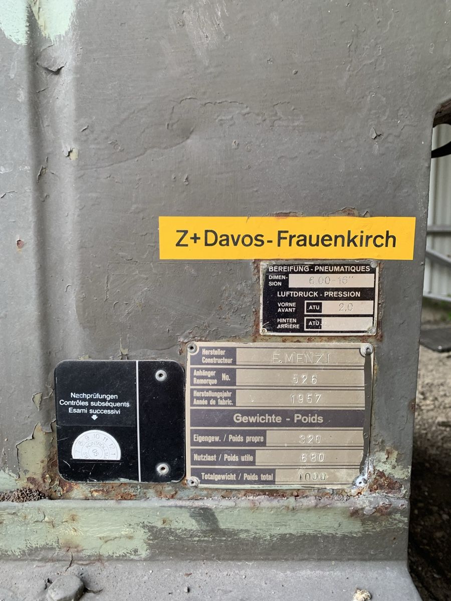 Rimorchi: Schweizer Arme Anhänger – Usato da Flims Waldhaus venduto da Sergio333 7