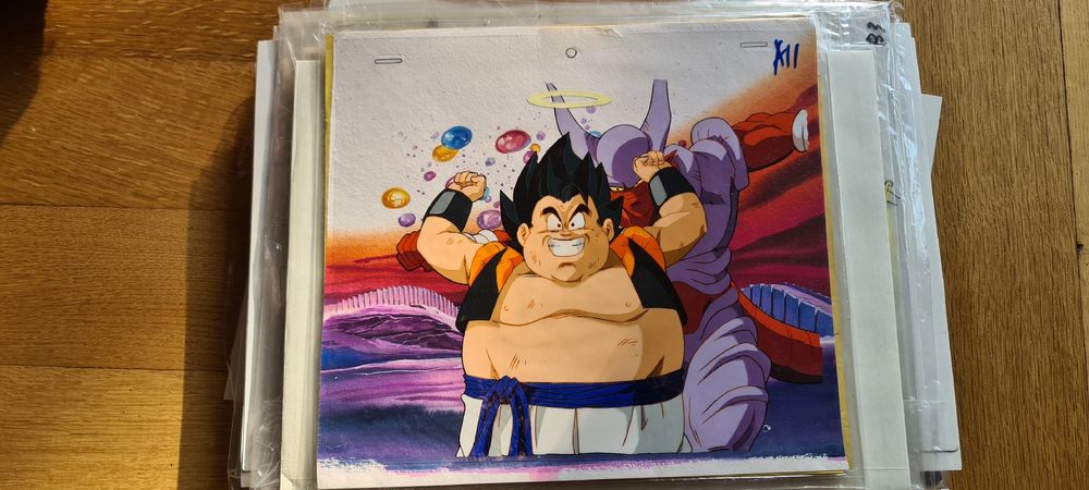 Dragon Ball Z - Anime cel original - Fat Gogeta vs Janemba (D'occasion ...