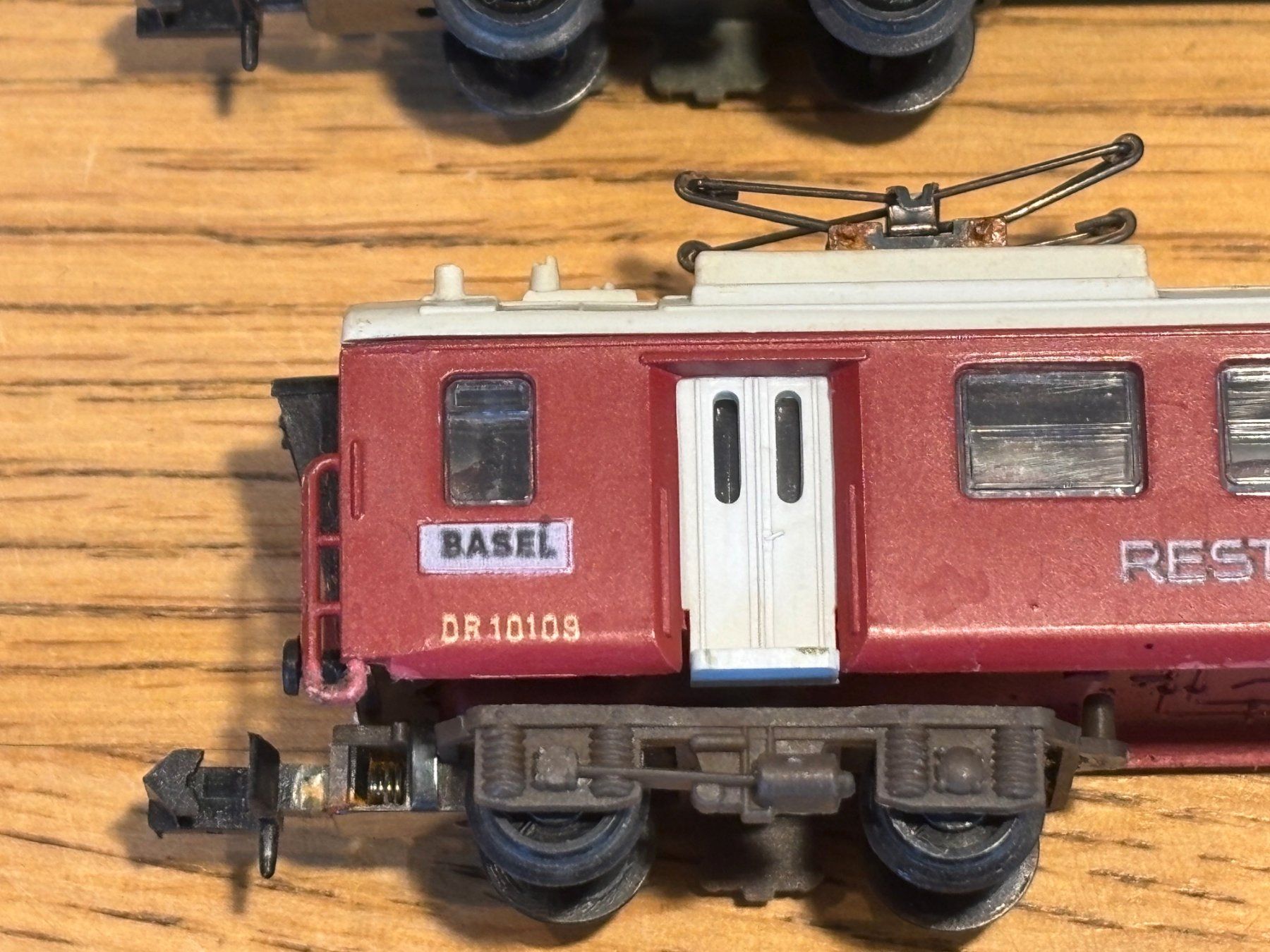 Modelleisenbahnen: L1891: 4 Stk. SBB Eisenbahnwagen(Spur N) – Gebraucht aus Birsfelden von Birs_25 5