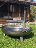 Feuerschale 80 cm neu, mit Grill
