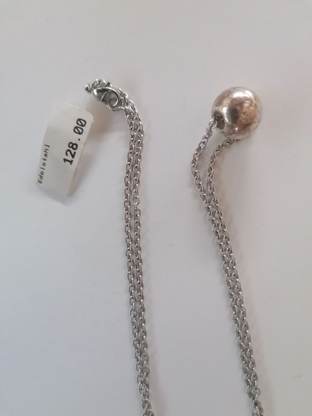 Catenine: Neue Halskette, 44cm, Edelstahl – Usato da Bottmingen venduto da dah_cfj9