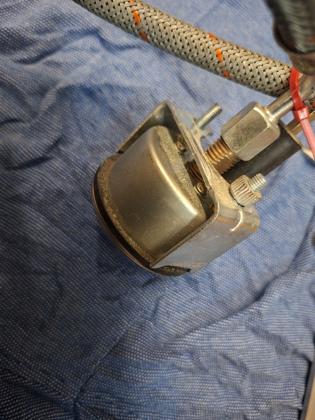 Altro per industria metallurgica: Öldruckmanometer Bührer Oldtimer 52mm – Usato da Aeschau venduto da Elu2000 4