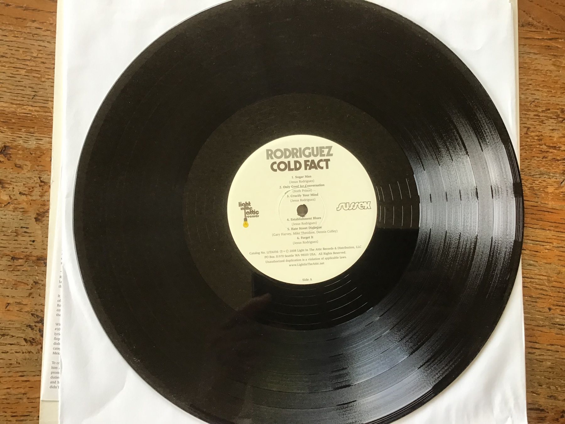 Dischi in vinile: LP Rodriguez « Cold Fact » + insert – Usato da Fully venduto da Ruby97 5