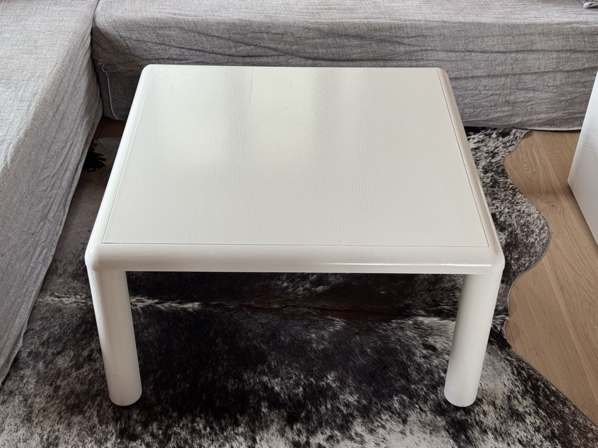 Tables: White wooden coffee table – D'occasion à Stäfa par TuuliM 1