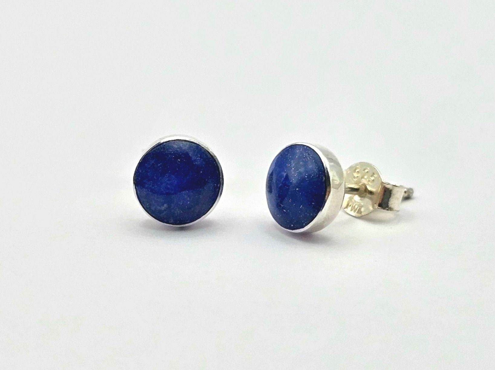 Orecchini pendenti & Orecchini a lobo: Zarter Lapis: 5mm Ohrstecker – Nuovo e nell'imballaggio originale da Basel venduto da PachaWool 1