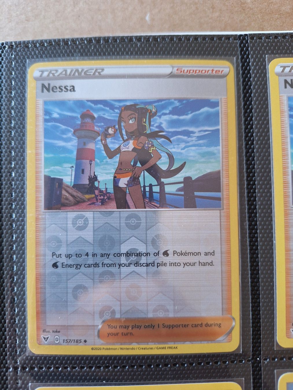 Pokémon Carte collezionabili: Nessa Reverse Holo – Usato da Altstätten SG venduto da GGsGameshop