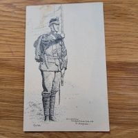 Carte Postale Militär Militaire