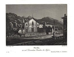 Faido  Aquatinta von Sperli