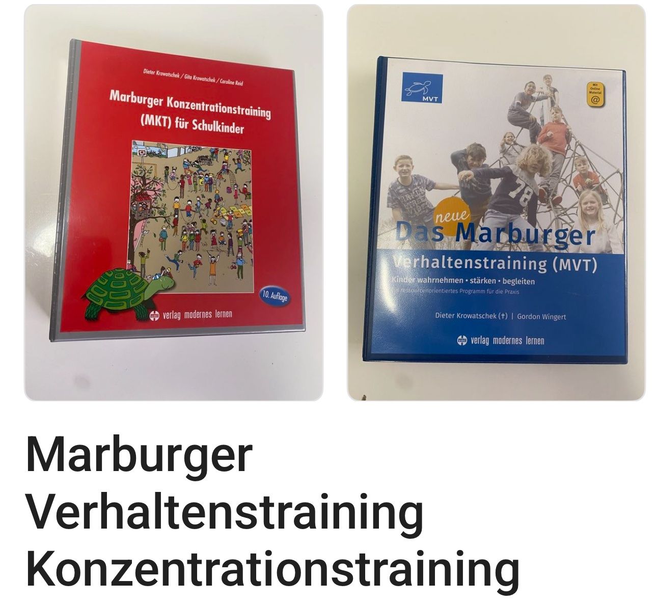 Libri: 2 Ordner Verhaltenstraining Konzentrationstraining – Usato da Regensdorf venduto da Majmaala