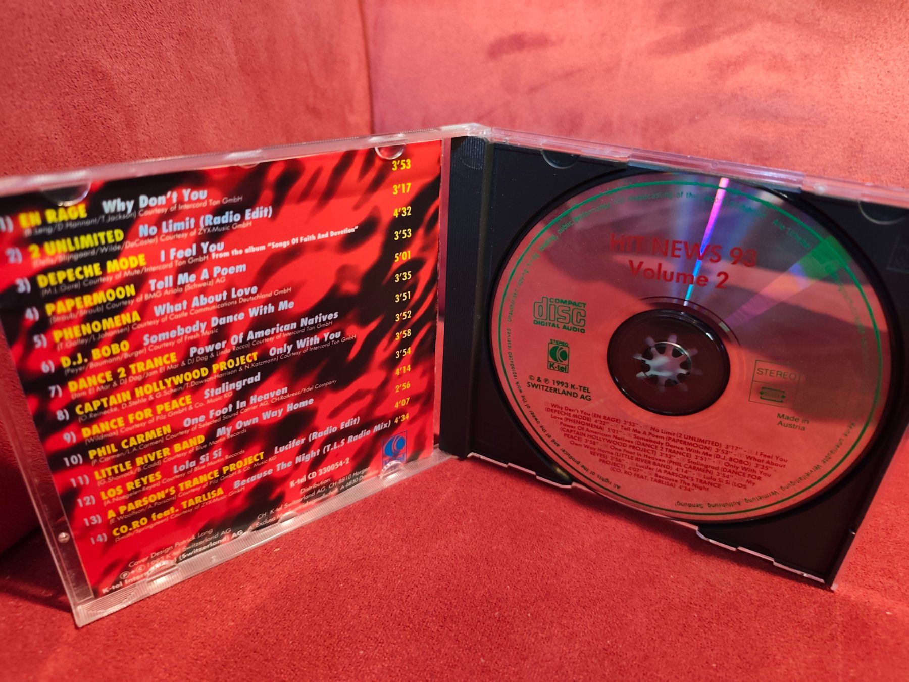 CD: Sampler Hit News 93 Vol. 2 – Usato da Zofingen venduto da noise123 2