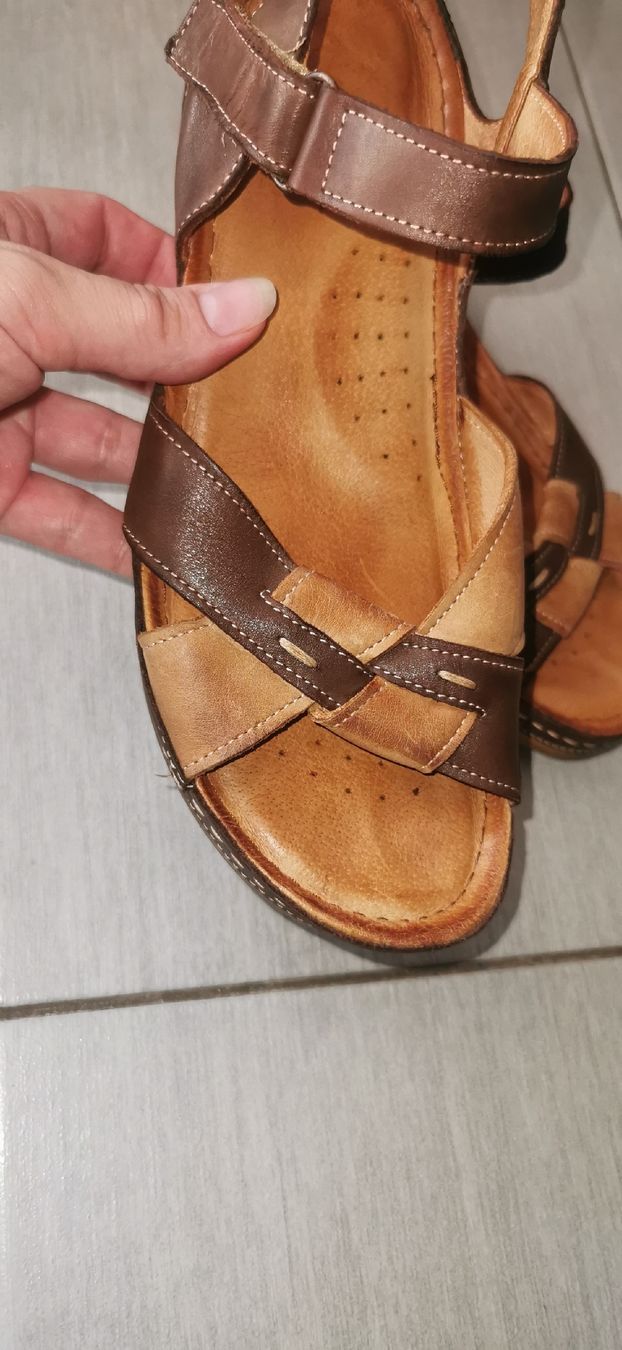 Chaussures femmes: Sandale Leder Gr 40 – D'occasion à Winterthur par Katyakaterina