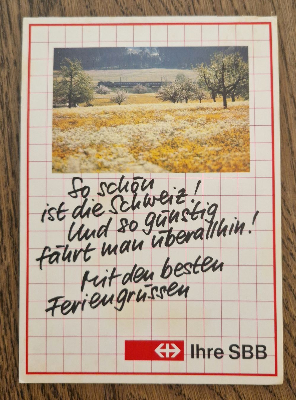 Cartoline postali: Werbekafte SBB – Usato da Ebikon venduto da Donar50