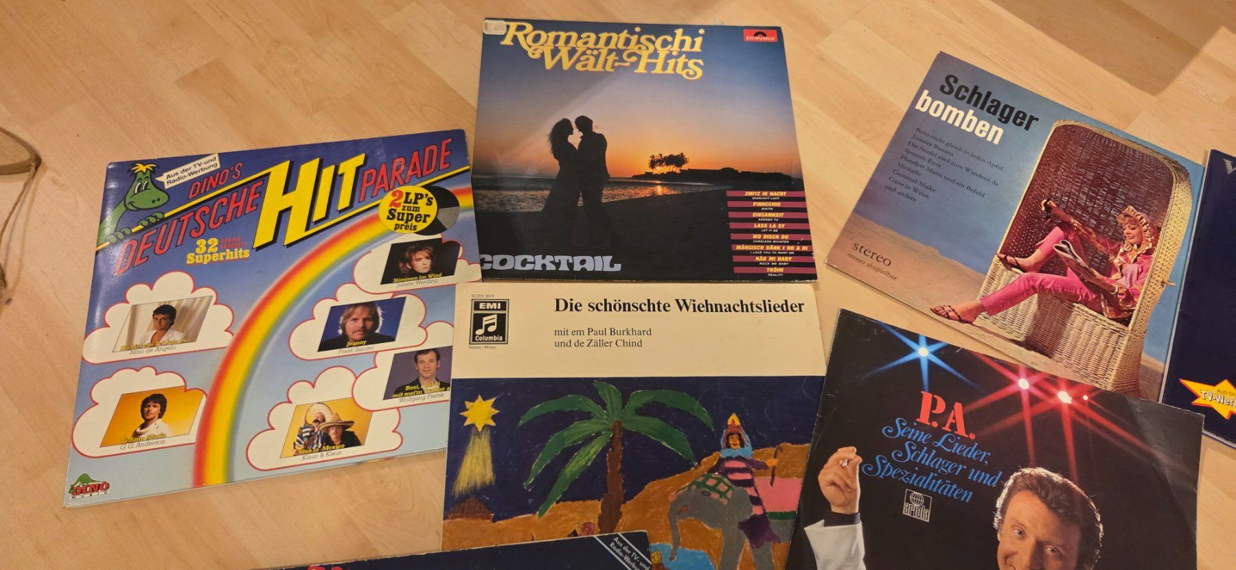 Vinyles: 8 Schallplatten  ELVIS /  Heintje /usw – D'occasion à Bremgarten b. Bern par Marge7979 2