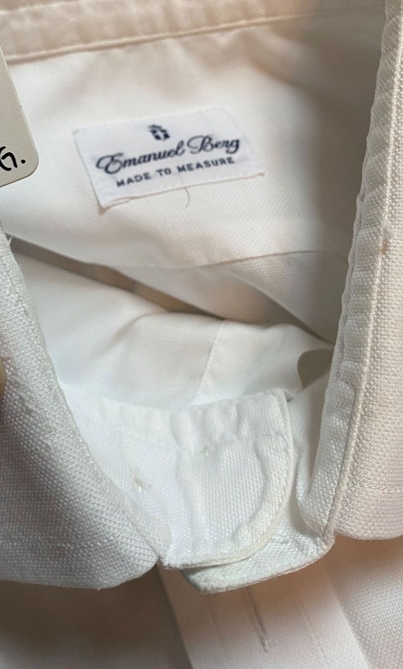 Camicie: weisses EMANUEL BERG Hemd 🤍 – Usato da Zürich venduto da ClosetQueen 8