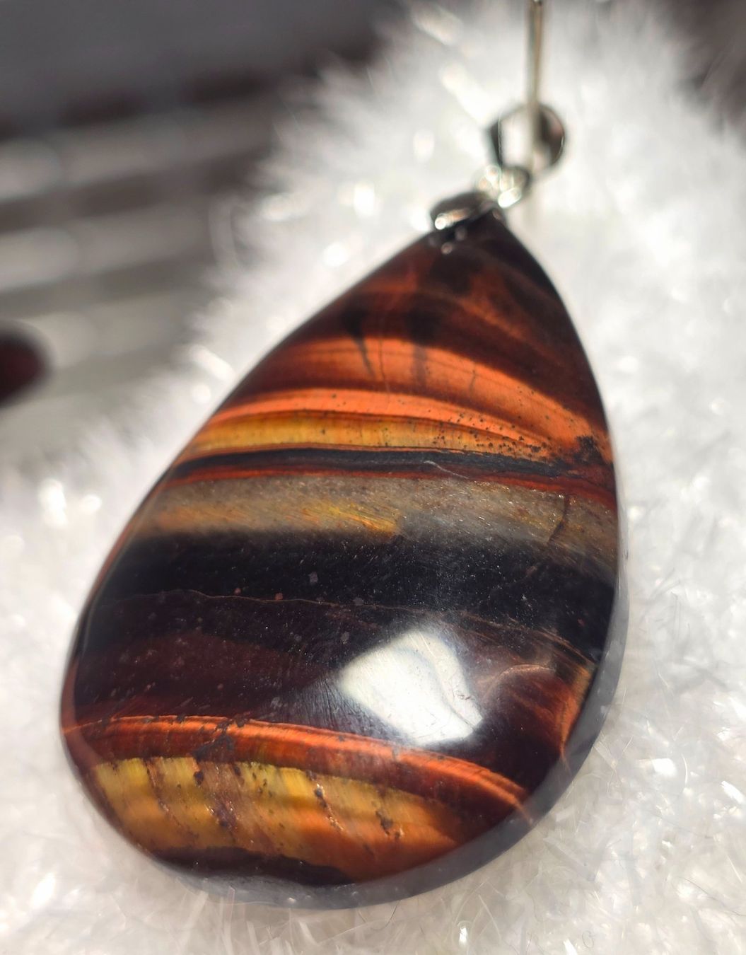 Minerali & Pietre curative: Rotes Tigerauge Anhänger I – Nuovo e nell'imballaggio originale da Matzingen venduto da Shay_Crystalz