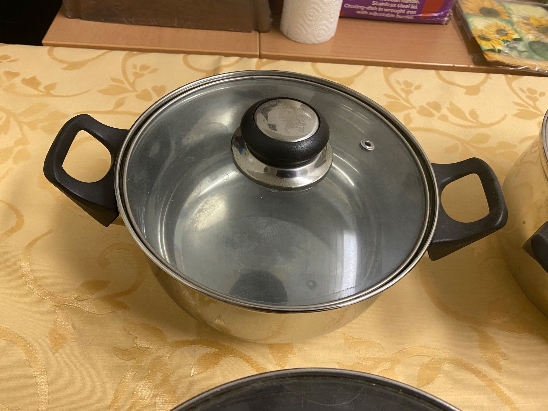 Padelle: Kochtopf Set, mit Glasdeckel gebraucht 4 Stück – Usato da Birmenstorf AG venduto da monza2011 2