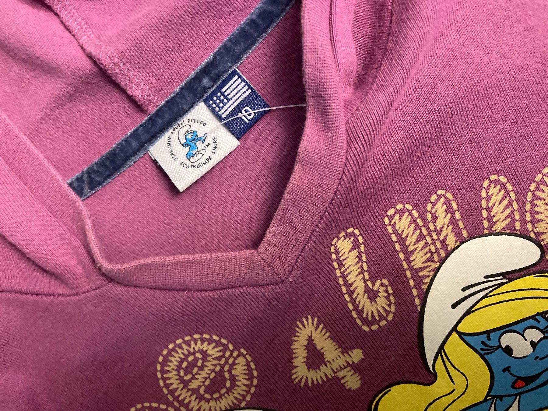 Vestiti & Gonne: Lila Original marines Schlumpf Röckli Gr.134 – Usato da Obergerlafingen venduto da cabo4 1