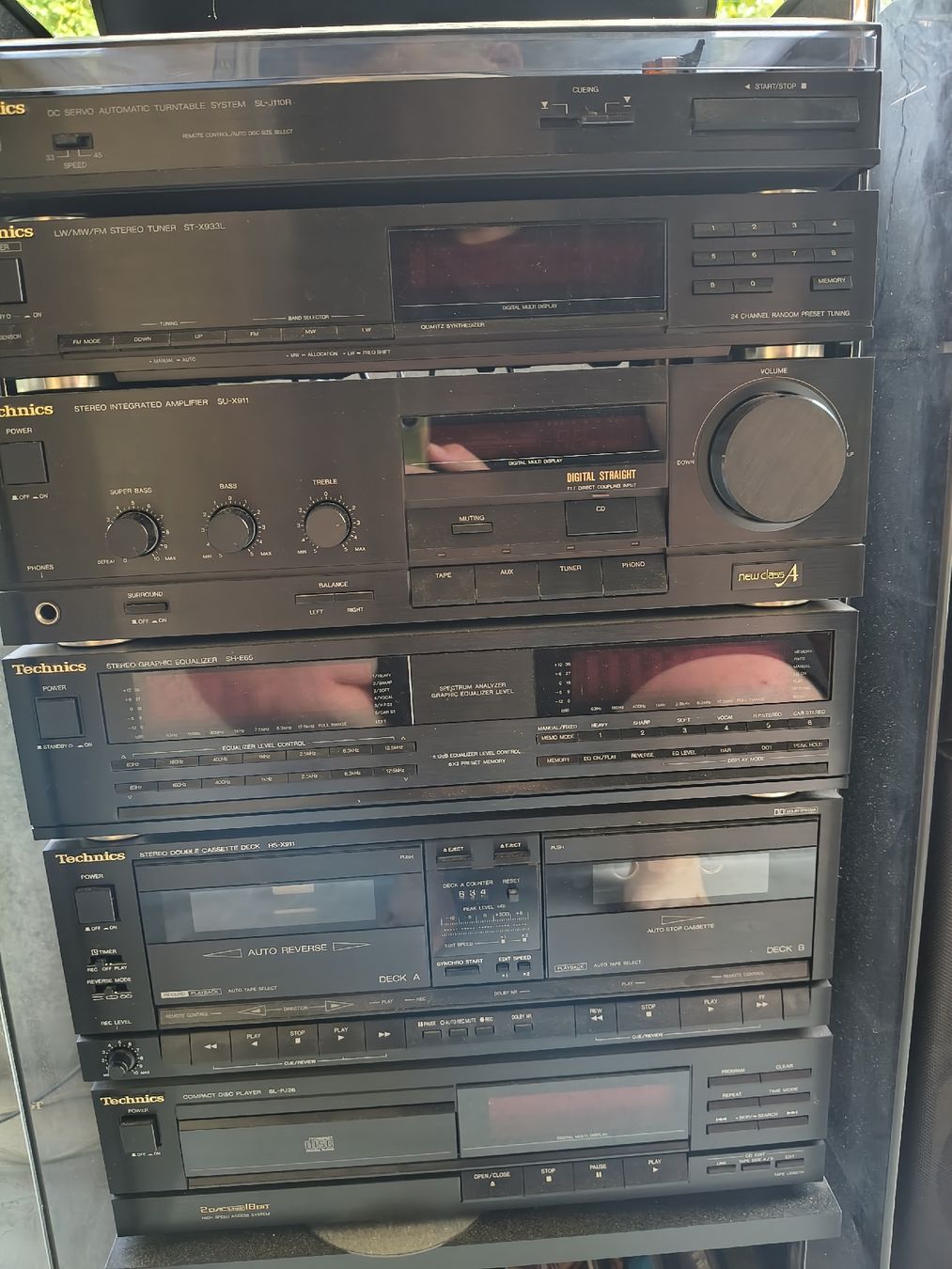 Technics Lettore multimediale & Streamer: Technics HiFi-Anlage mit Plattenspieler, CD-Player, Kassette – Usato da Busswil BE venduto da B_sZ 5