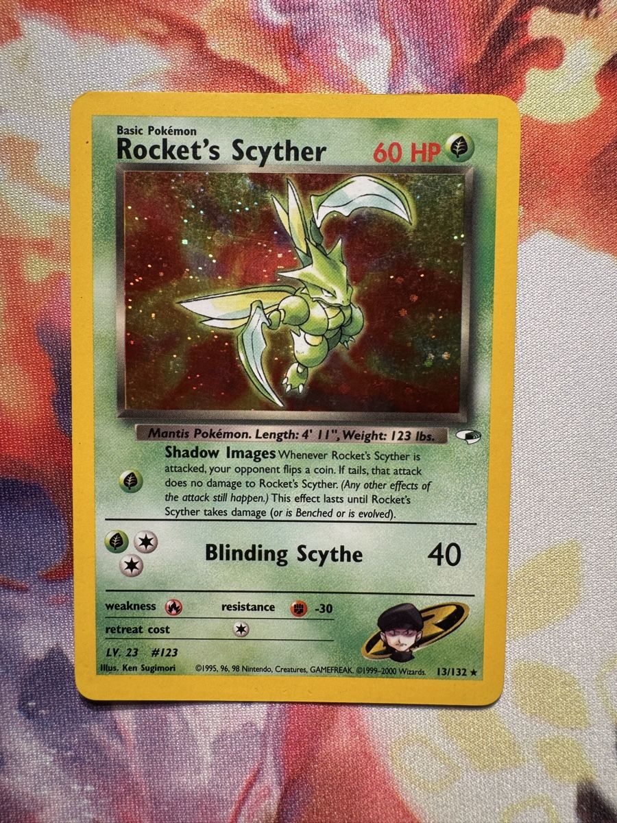 Pokémon Carte collezionabili: Gym Heroes - Rocket's Scyther 13 – Usato da Böckten venduto da LarsVegas44