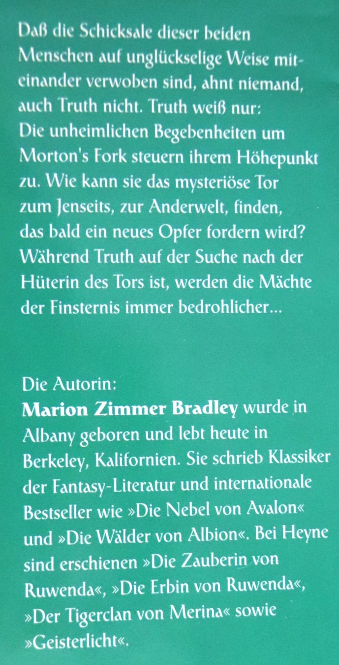 Livres: Dämonenlicht von Marion Zimmer-Bradley – D'occasion à Glattfelden par Vrenely 7