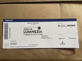 Openair Lumnezia Ticket(3Tagespass)