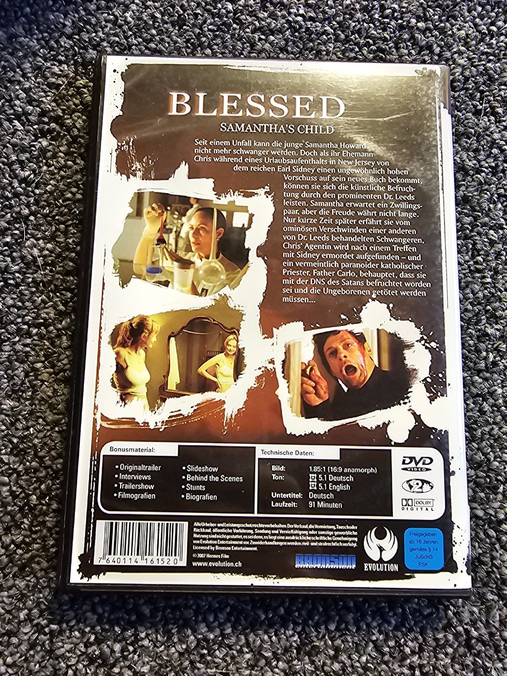 Tutti i DVDs: DVD: Blessed - Samanthas Child (20548) – Usato da Ruswil venduto da jan_bxl5 1
