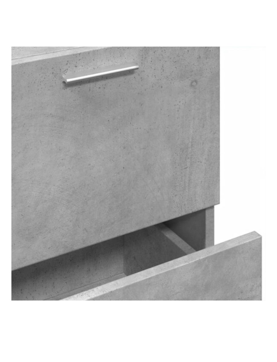 Mobili per bagno: Modernes Regal unter dem Lavabo mit ein 2 Stauräumen – Nuovo e nell'imballaggio originale da Kandersteg venduto da selenat 3