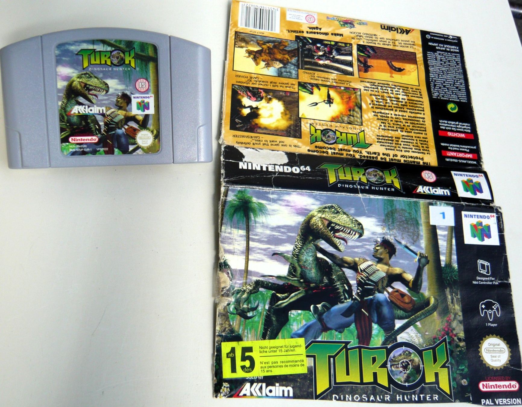 Nintendo Giochi: Nintendo 64 - Turok – Usato da Onex venduto da Jaguar1986 3