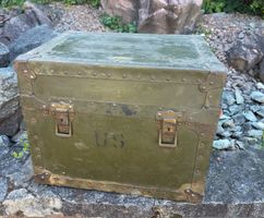 US Army Militär-Transport-Feldkiste/Wheary Incorporated WWII