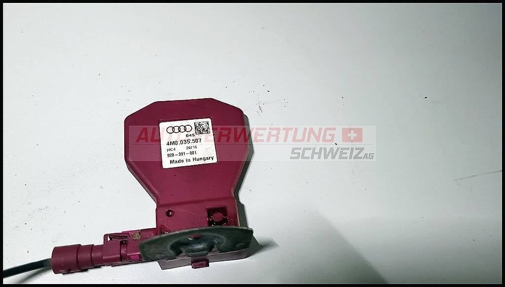Alle Autoersatzteile: 4M0035507 Telefon-Antenne VAG – Gebraucht aus Kleindietwil von LUSTENBERGER61