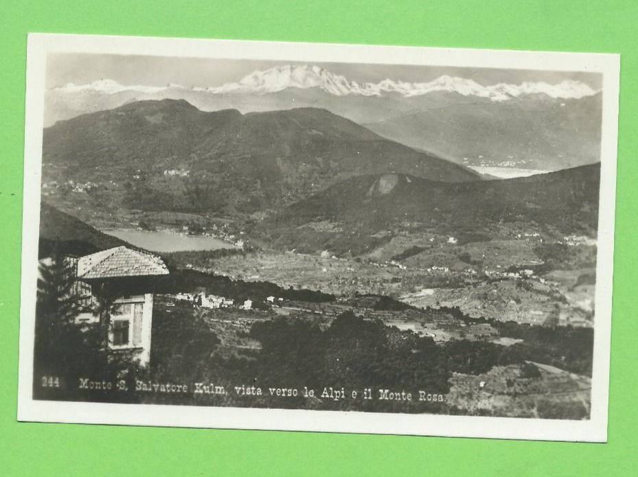 Ansichtskarten: Monte San Salvatore Kulm – Neu (gemäss Beschreibung) aus Zürich von t24_de