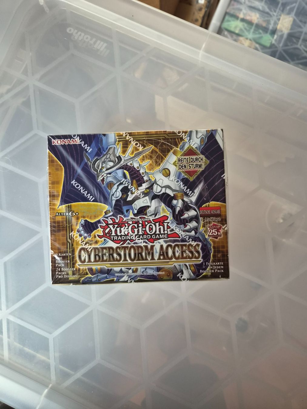 Yugioh Sammelbilder & Trading cards: Yu‑Gi‑Oh Cyberstorm Access Booster Box versiegelt – Neu (gemäss Beschreibung) aus Sisseln AG von schenk-figuren