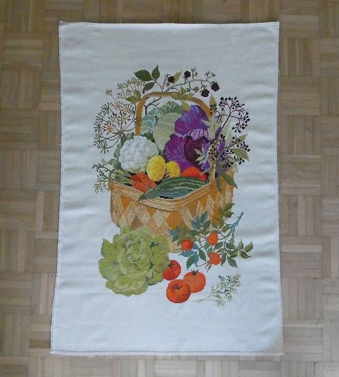 Toutes les décorations: Grosser, handgestickter Wandbehang, neu – Neuf (Voir description) à Dietlikon par Woodgate