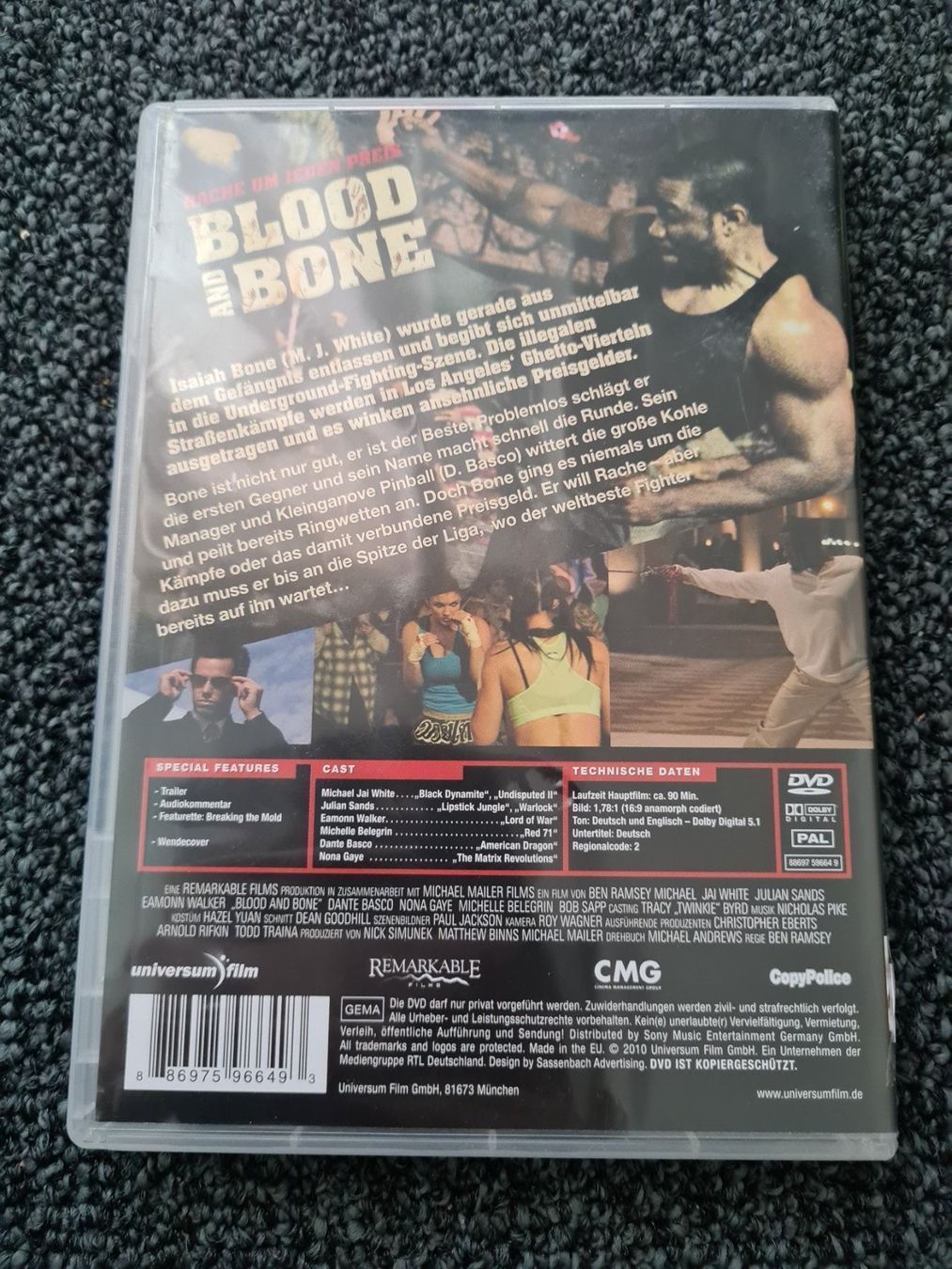 Tutti i DVDs: BLOOD AND BONE (10783) – Usato da Ruswil venduto da jan_bxl5 1